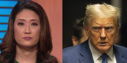 Katie Phang and Donald Trump