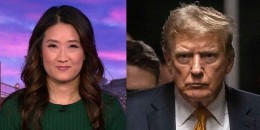 Katie Phang and Donald Trump