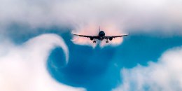 Turbulencias en aviones