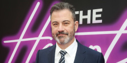 Jimmy Kimmel at the opening night celebration for the Huey Lewis & The News musical "The Heart of Rock and Roll" at The James Earl Jones Theater on April 19, 2024 in New York City. 