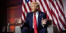 Image: Donald Trump Addresses National Association Of Black Journalists Convention