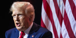 Image: Donald Trump Addresses National Association Of Black Journalists Convention