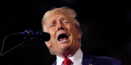 Donald Trump speaking
