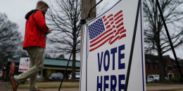 Voters Cast Ballots In States Across The Nation On Super Tuesday