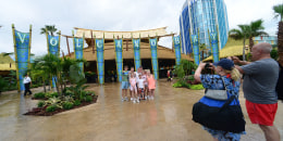 Volcano Bay Water Theme Park at Universal Orlando Resort in Orlando, Florida.  