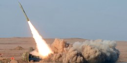 Image: iran iranian ballistic missile fateh missile