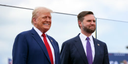 Donald Trump and J.D. Vance Hold Rally In Asheboro, North Carolina