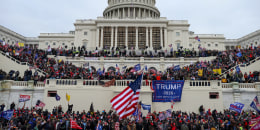 Trump supporters storm Capitol building in Washington