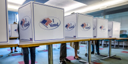 Image: Connecticut Offers First-Ever Early Voting Opportunity For Presidential Election