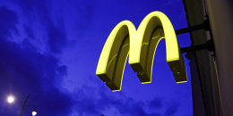 McDonald's logo.