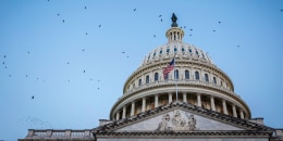 Capitol Hill dome.