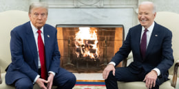 Donald Trump and Joe Biden