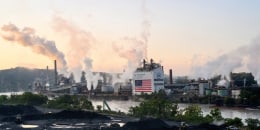 US Steel facility pennsylvania clairton