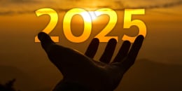 Welcome the new year 2025 