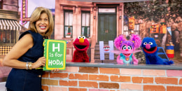 Hoda and Sesame Street.