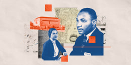 Martin Luther King Jr, Rosa Parks, a map of Vermont, and The National Museum of African American History and Culture  