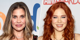 Awkward Tension between Danielle Fishel and Maitland Ward on 