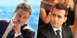 Stephen Amell as Ted Black/Gabriel Macht as Harvey Specter