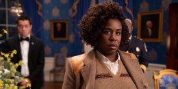Uzo Aduba as Cordelia Cupp, in The Residence. 