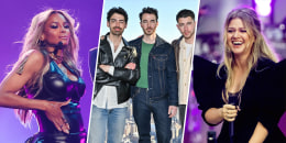 Ciara, Jonas Brothers, Kelly Clarkson