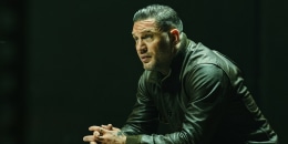 Tom Hardy as Harry Da Souza in "Mobland."
