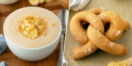 Peanut Butter Banana Protein Pudding/Soft & Doughy Protein Pretzels