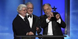 Steven Spielberg,  George Lucas y Francis Ford Coppola