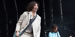 leeds, United Kingdom, 26th may 2024, all american rejects perform live at slam dunk festival uk AAR tyson ritter Mike Kennerty