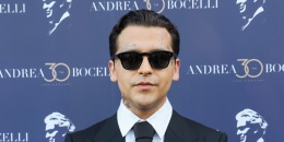 Christian Nodal asiste a "Andrea Bocelli 30: The Celebration".