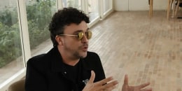 Andrés Cepeda en una entrevista con EFE