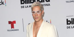 Christian Chávez en la alfombra de los Premios Billboard de la Música Latina/Miami, 5 de octubre del 2023.