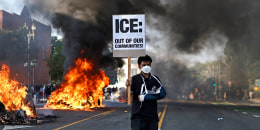 Protests Erupt In L.A. County, Sparked By Federal Immigration Raids