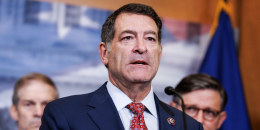 Mark Green speaks at a podium