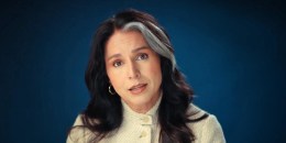 Director of National Intelligence Tulsi Gabbard warns of the threat nuclear weapons in a video she posted on social media.