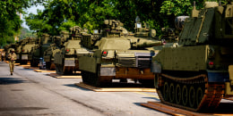 Washington D.C. Prepares To Host Military Parade To Mark Army's 250th Anniversary