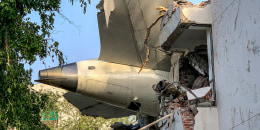 Plane crash.