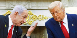 President Trump Meets With Visiting Israeli PM Netanyahu At The White House