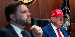 Image: President Trump In The Situation Room During Strike on Iran