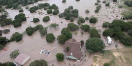 Flooding near Kerrville, Texas, on July 5, 2025.