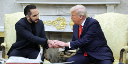 President Trump Meets With El Salvador President Nayib Bukele At The White House