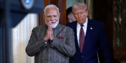President Trump Welcomes Indian Prime Minister Modi To The White House