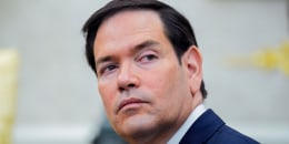 Marco Rubio, secretary of state, in the Oval Office of the White House in Washington, D.C., on July 22, 2025. 
