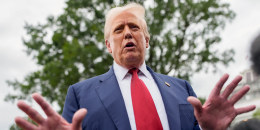 President Trump Departs White House For New Jersey