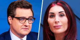 Chris Hayes and Laura Loomer