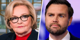 Claire McCaskill and JD Vance.