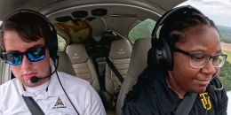 Kembriah Parker Tuskegee University aviation pilot training trainer