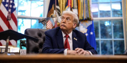 Image: President Trump Signs Executive Order In The Oval Office