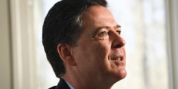 Former FBI Director James Comey.