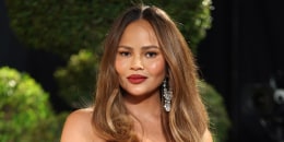 Chrissy Teigen at the Vanity Fair Oscar Party on March 02, 2025 in Beverly Hills, CA.