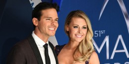 Granger and Amber smith at The 51st Annual CMA Awards.